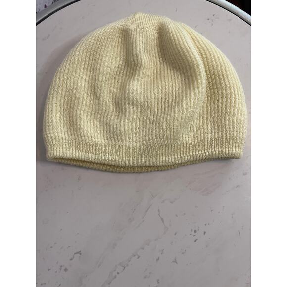 Jean-Charles Brosseau VINTAGE knit cap beanie Vanilla Cream - Picture 8 of 9
